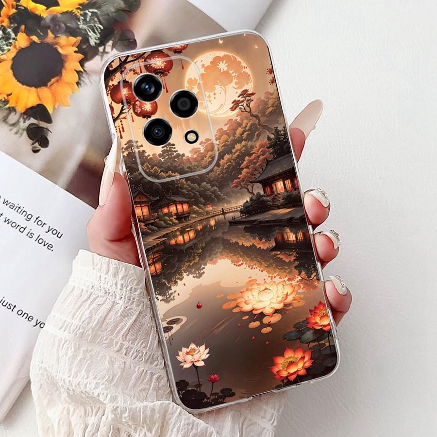 For Honor 200 Lite Case Phone Back Cover For Honor200 Soft Silicone Shell Honor 200Pro 200 Lite 5G Coque Cool Cartoons Printing