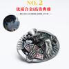Alloy Belt American Skeleton Playing Card Modeling Belt Fashion Trend Personalized Western Denim Belt