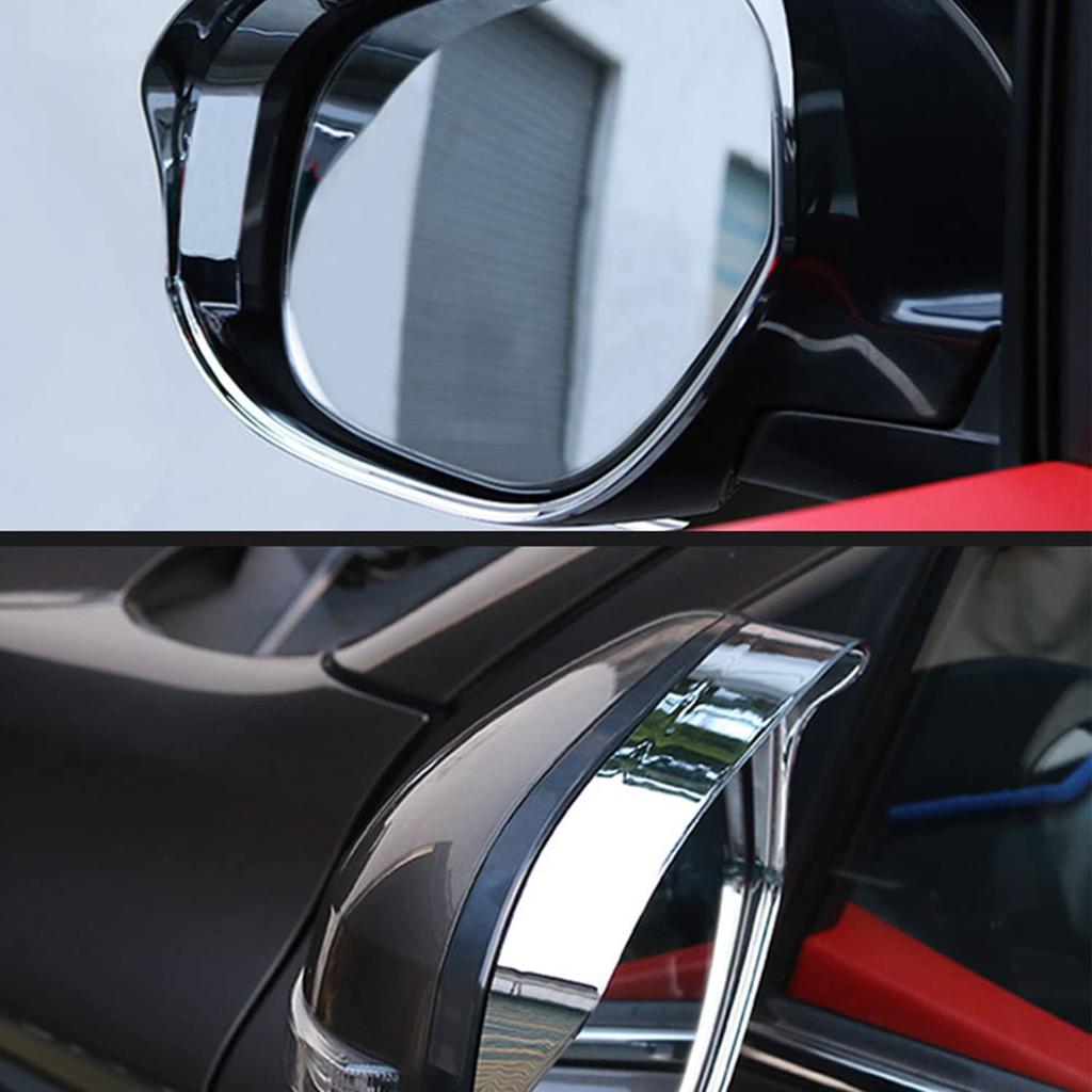 Hyorabyn New Outlander GN0W GN Series PHEV Rain Waterproof Door Mirror Covers (2021.12~Present) Mirror-Plated Finish, Protection, Dustproof, Visor,