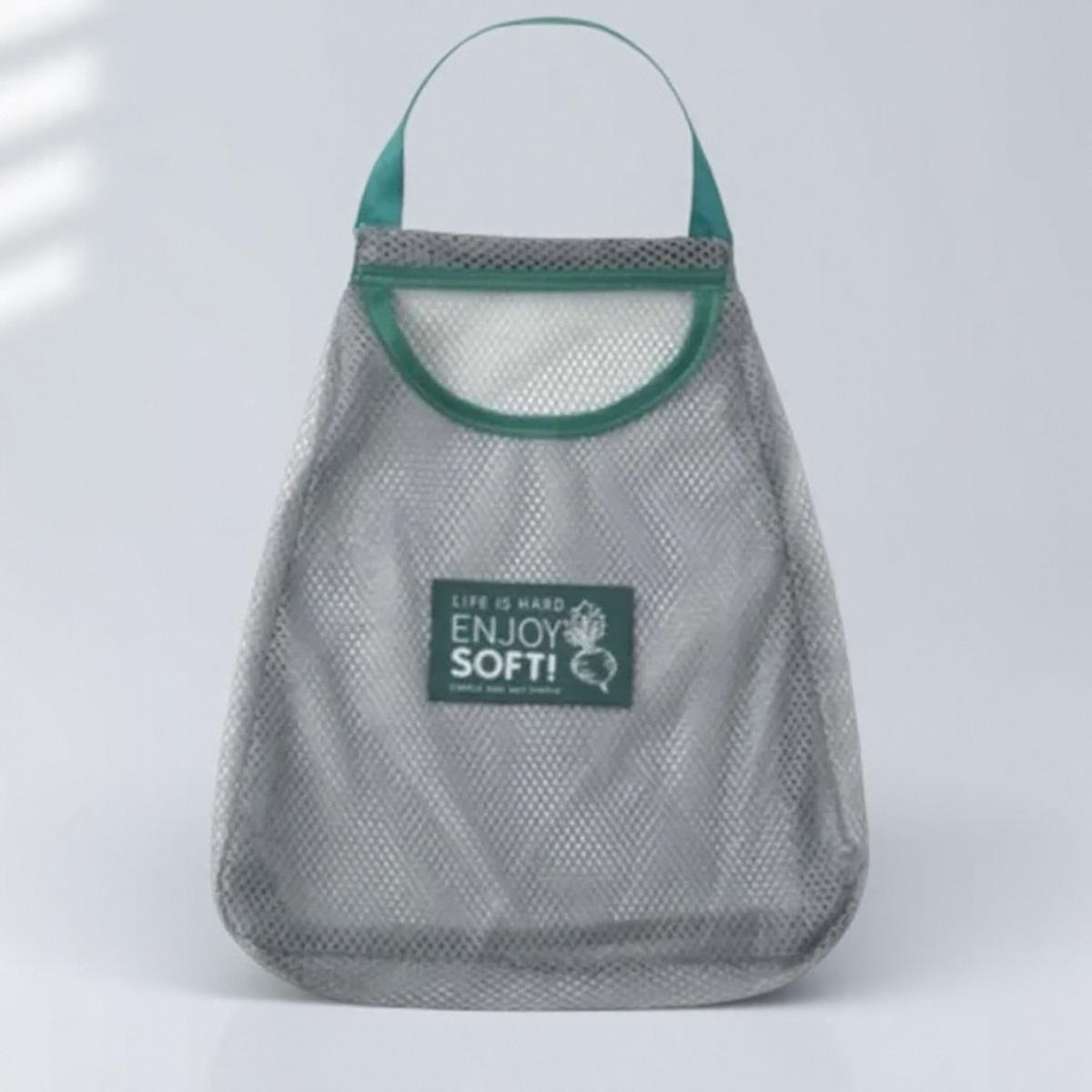 

Многослойные сетчатые подвесные сумки для хранения овощей, организация кухни, эффективная экономия места зелёный