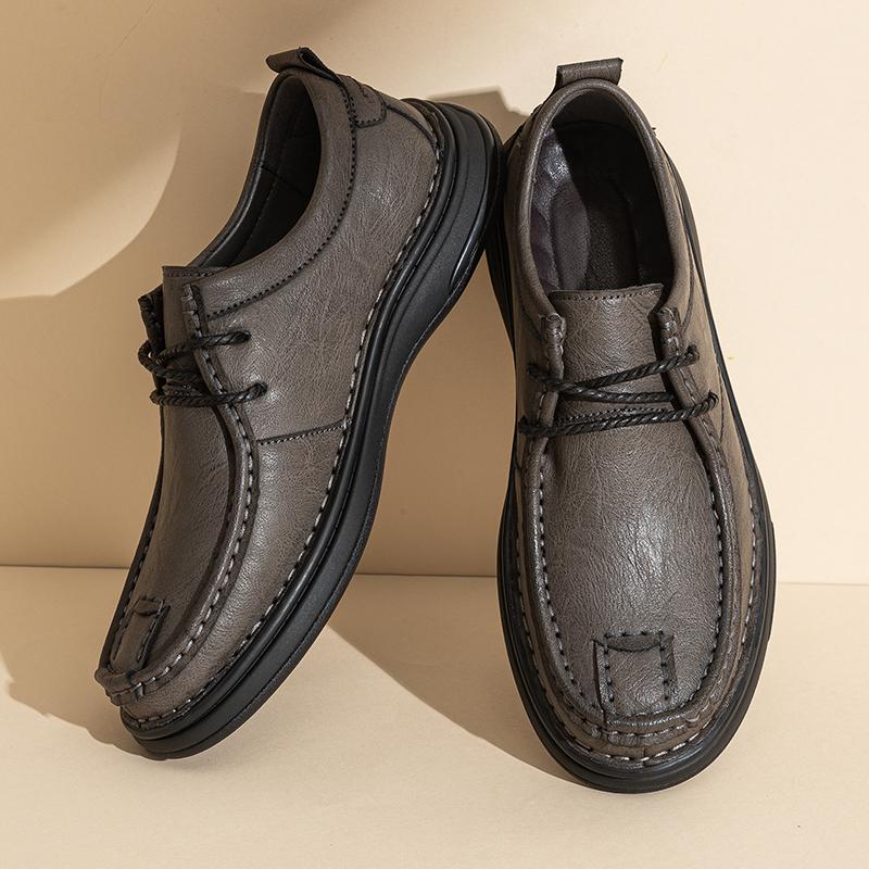 Men All Season Shoes Leather Casual Fashion Outdoor Comfortable Comfortable Wear For Daily Use Durable Material With Good Quality