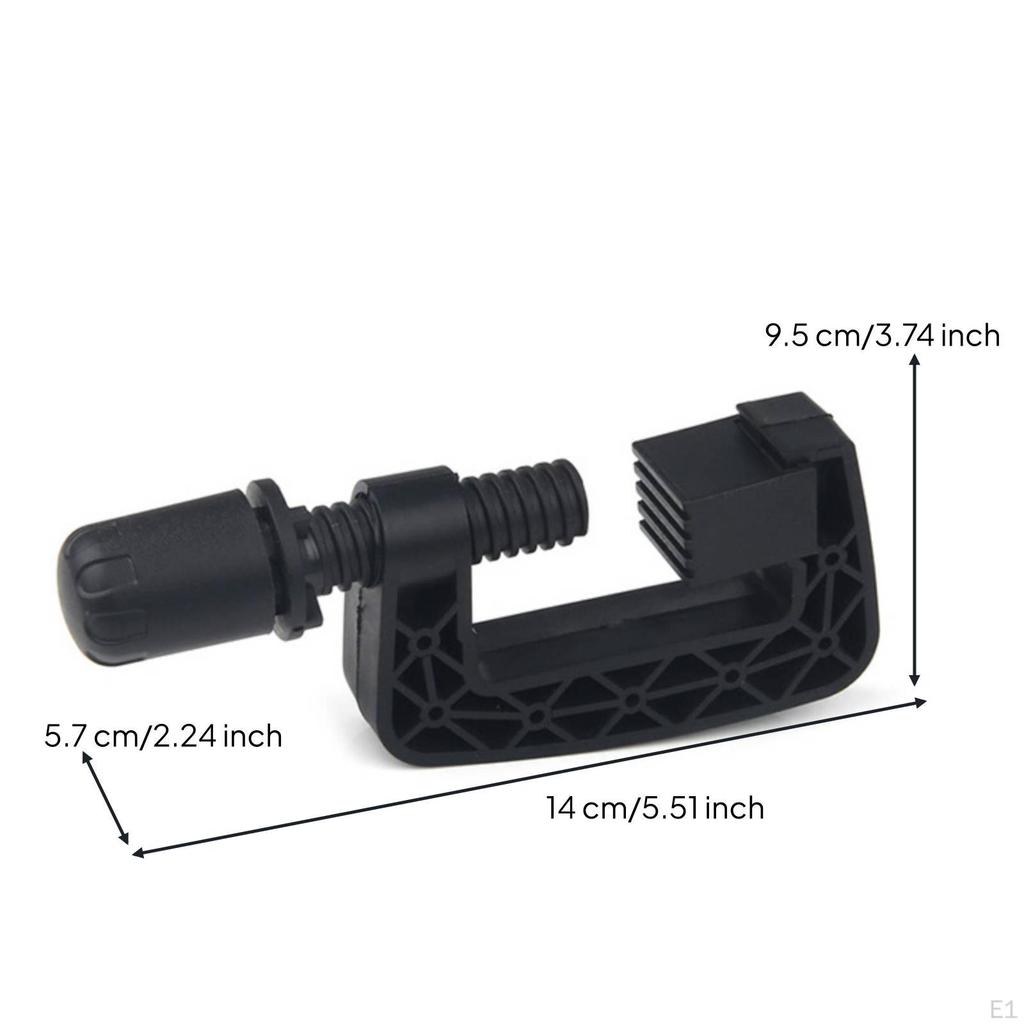 Steering Wheel Desk Clamp Hand Knob Mount Threaded Screw