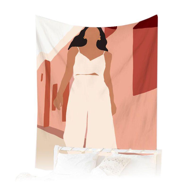 Insimple Skin-friendly Tapestry Hanging Cloth For Room Decoration