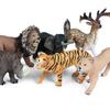 Educational Tiger Cheetah Microlandscape Elephant Action Figures Children Gift Kid Toy Animal Model