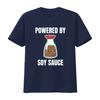 Powered By Soy Sauce Shoyu Lover Kawaii Cute Asia Asian Food Foodie Funny Pun Idea Birthday Present  T Shirt vintage Washed