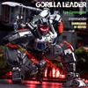 Transforming Toy: Captain Chimpanzee & Rhino Super Warrior Figure for Kids