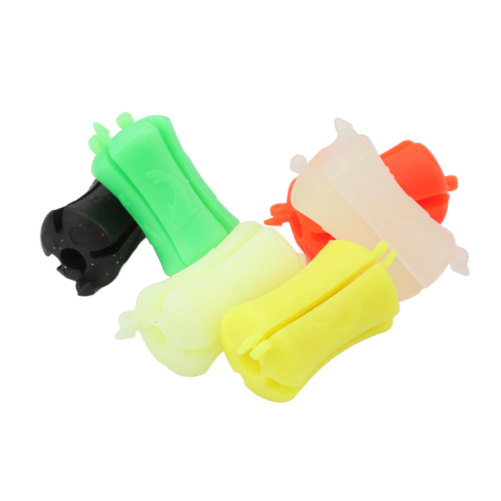 6pcs Portable Fishing Rod Fixed Ball Fishing Pole Binding Clip Fishing Rod Ball Antislip Fishing Pole Clip for Boat