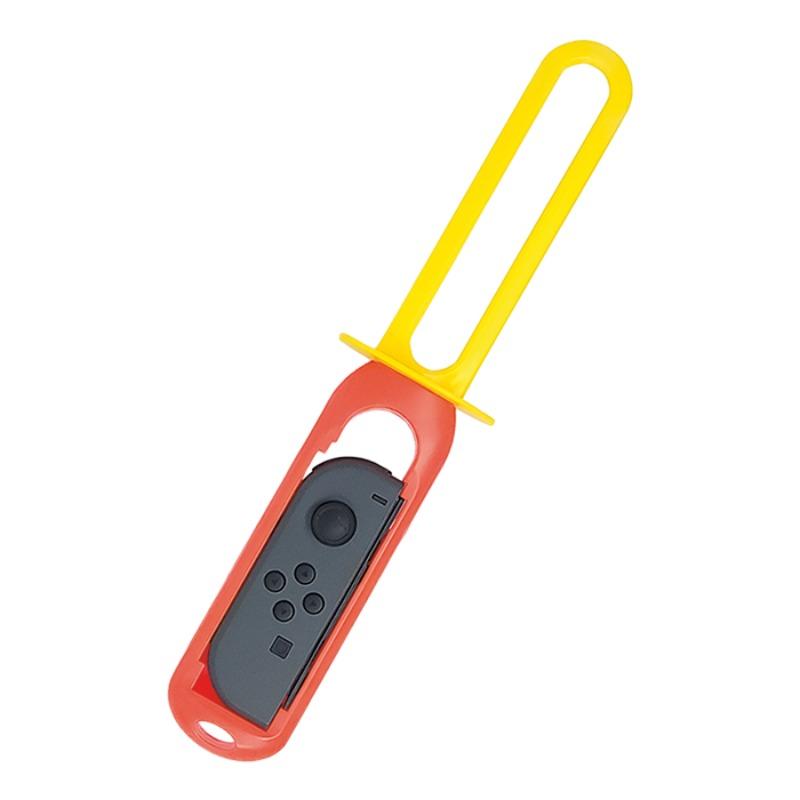 2Pcs Game Grips Handle Control Comfortable Grip with Wristband Enhance Gaming Experience Adjustable Hand Strap Game Lightsaber for Switch Joy-con