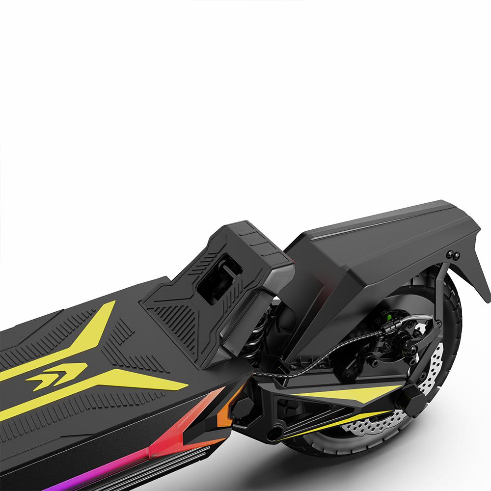 Electric Scooter OOTD SR1 10" 1400W Peak Motor Fully Suspended Adult Electric Scooter 48V 20AH Max Load 120Kg Black