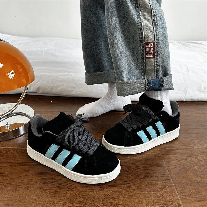 Retro women's Hong Kong style versatile couple skateboard shoes ins Guochao niche students light street shooting sports and leisure shoes women