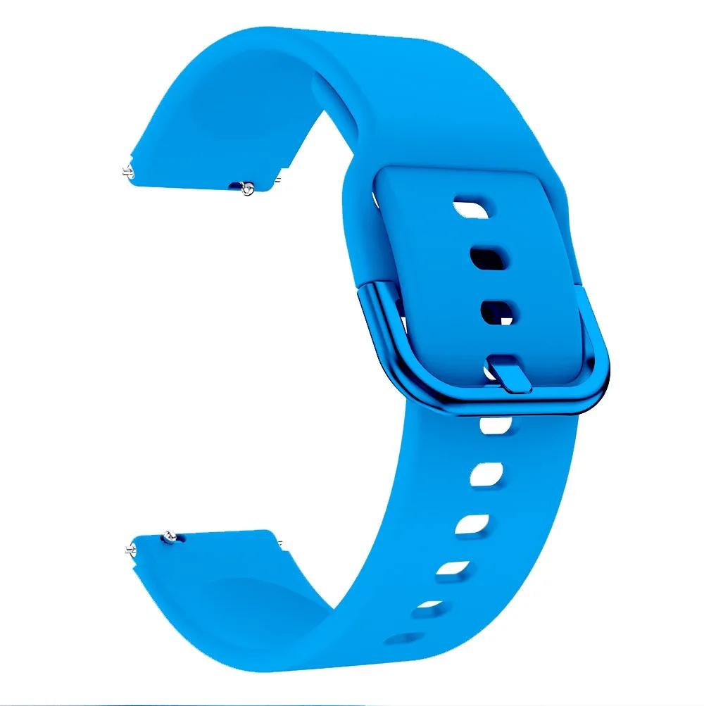 Suitable for Garmin Vivoactive 4S Venu 2S Replacement Band 18mm Replacement Silicone Wrist Strap Bracelet Band Soft and Durable