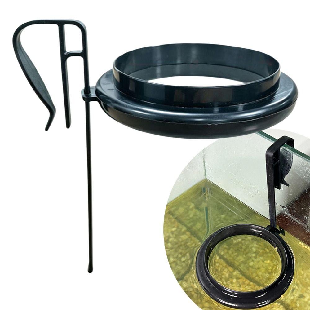 with Clip Aquarium Feeding Ring Circle Fish Feeders New Floating Fish Food Feeder Ring Aquarium