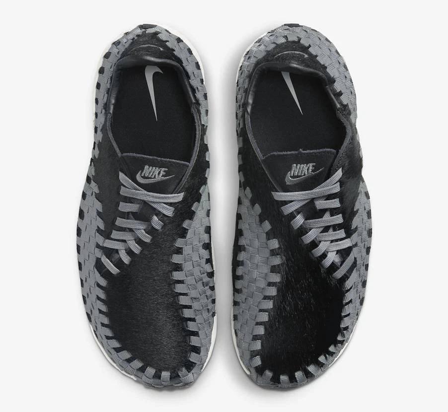 FB1959-001 Nike Air Footscape Woven Black and Smoke Grey (Women's)