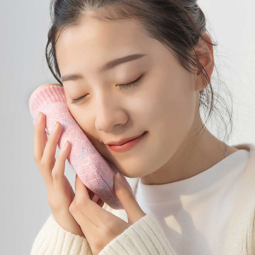 Hand Small Fashion Cover Reusable Washable Hot Water Bottle Treatments Women Men Home Household Supplies Winter