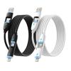 Four-in-One Super Fast Charging Cable 240W Flash Charging, Suitable for iPhone15 Android Phone Universal Silicone Charging Cable