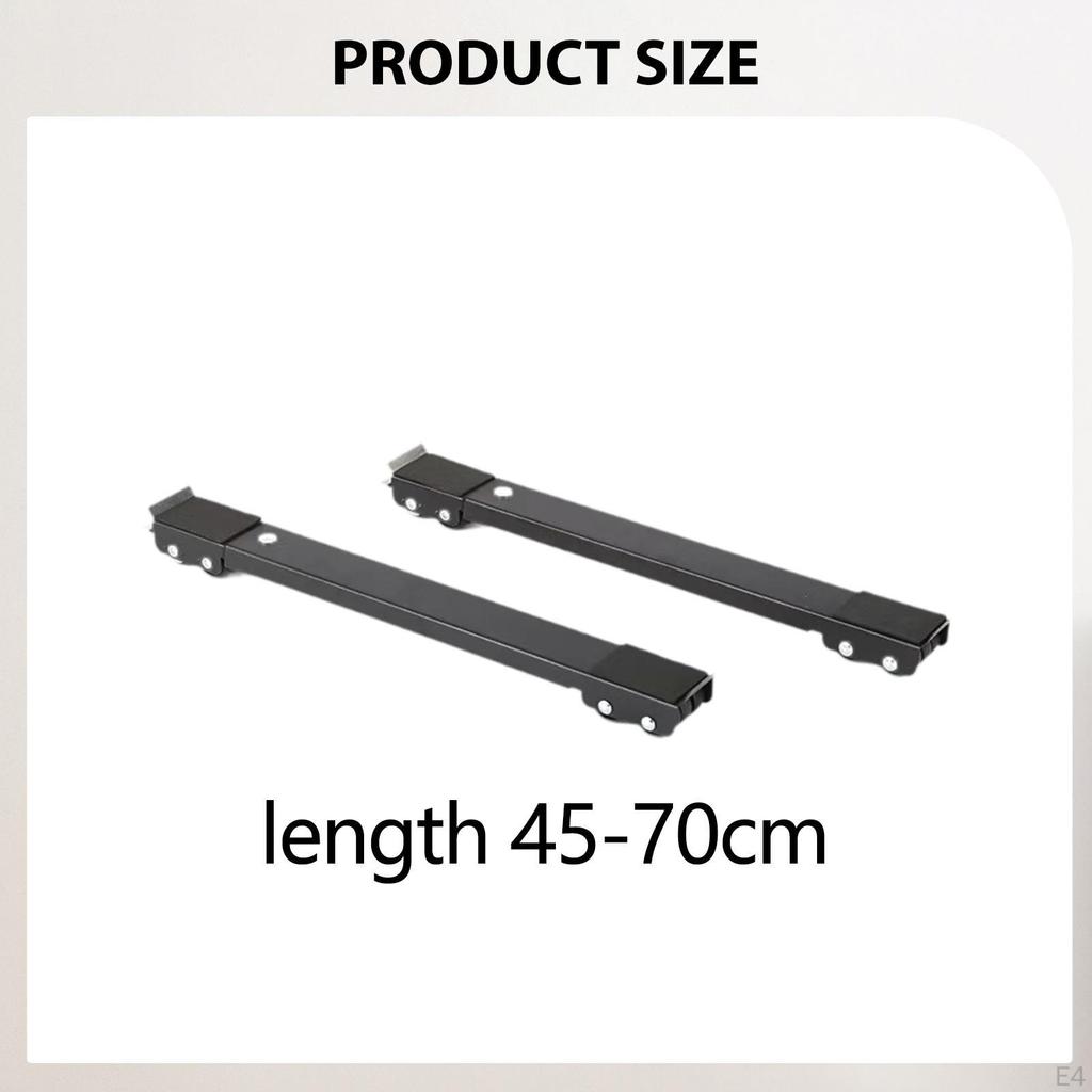 2 Pieces Furniture Moving Roller Wheels, Adjustable Heavy Duty Appliance Rollers, Washing Machine
