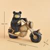 Bear Figurine, Animal Decoration for Living Room Shelf