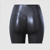 Europäischer & Amerikanischer Stil Matte High-Waist PU Leder Shorts - Sexy Kunstleder Hotpants für Damen
