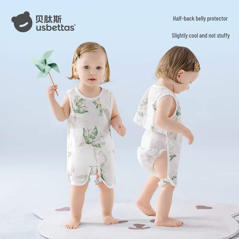 Beitais Baby Summer Gauze Anti-Chill Bellyband Vest