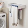 Indoor Wall Mounted Invisible Drying Device Balcony Foldable Clothes Hanger Household Stainless Steel Drying Rack