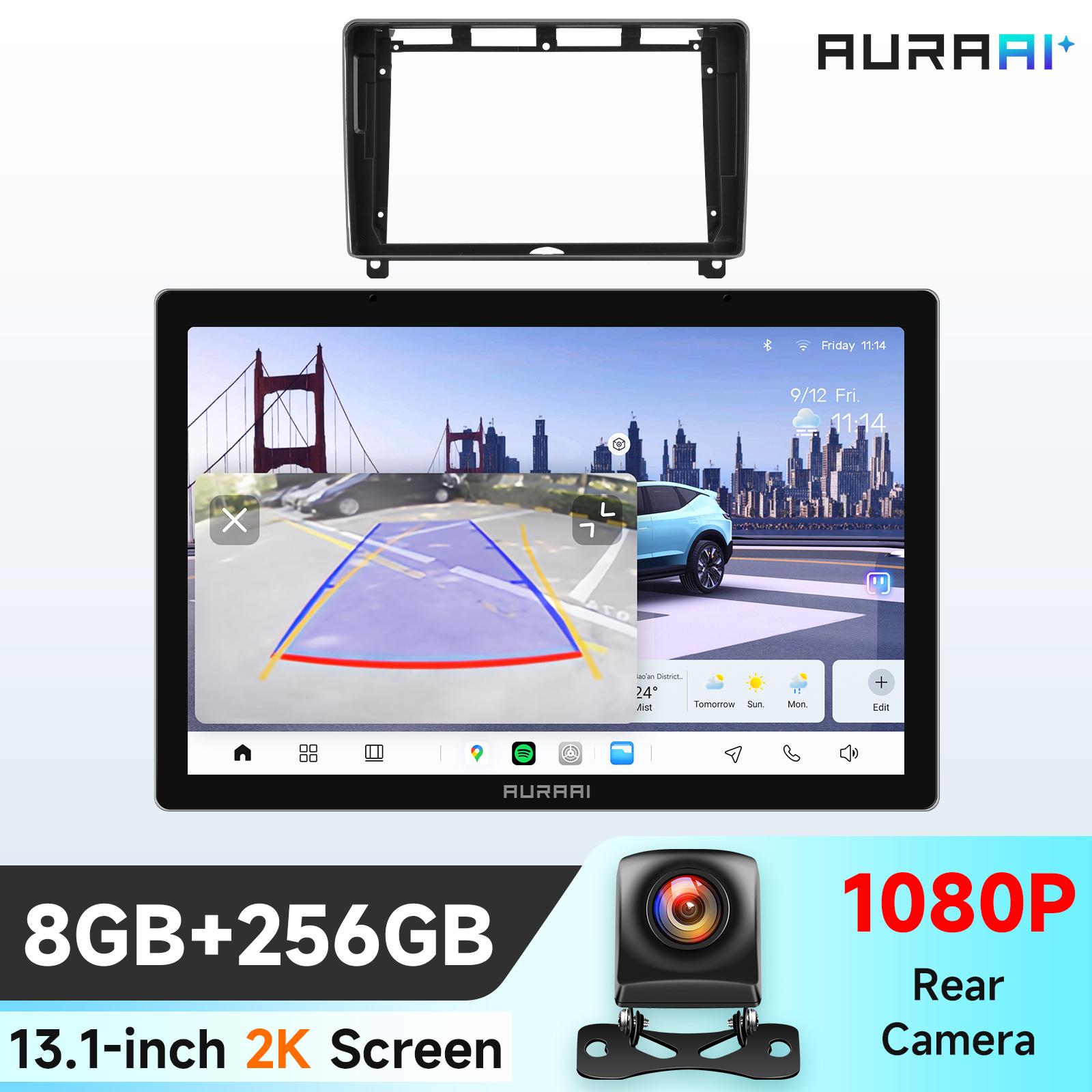 

Hizpo 2K Screen Wireless Apple Carplay Android Auto for Peugeut 407 1 2004 - 2011 Car Infotainment Multimedia Player GPS Stereo S8 8Core 8G 256G 13.1inch AHDC1