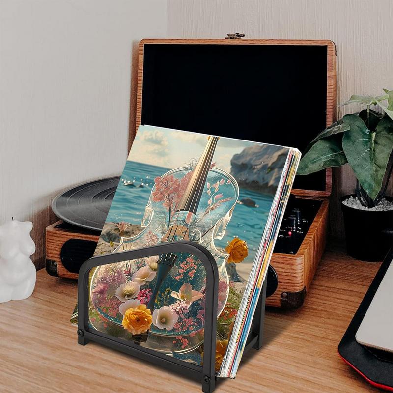 

Record Rack Lp Albums Storage Rack Stylish Desktop File Sorter Book Album Display Rack Lp Albums Storage Black Record Holder United States