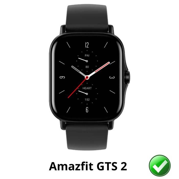 Screen Protector for Amazfit GTS 2 [6 Pack] Ultra Thin Resistant Protective Plastic Film Phonillico