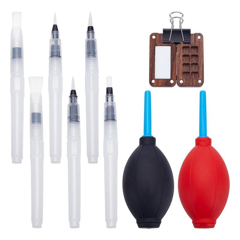 

AEE2-9 Pieces Ink Mixing Tool Set For Card Making Embossing Painting Rendering DIY Paint Tool