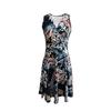 Women's Summer Sleeveless Dress Button Down   Casual Midi Sundress