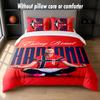 Set Biancheria da Letto Design Erling Haaland 1 Copripiumino + 2 Federe Morbido Traspirante Biancheria da Letto per la Casa