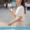 USB Rechargeable Fan Handheld Fan, with Intelligent Digital Power Display, Brushless Motor Quiet Strong Wind Foldable Electric Ice Cooling Design