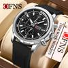 Oufanni Men's Waterproof Luminous Quartz Chronograph Watch
