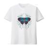T-shirt Dayseeker Moon Moth Design Notturno Mistico con Accenti Floreali Perfetta per Amanti della Natura Appassionati di Fantasy