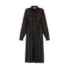 Raffya Womens/Ladies Ocean Notch Neck Midi Dress