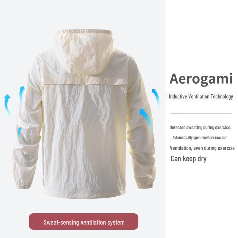 JEEP Men's UPF50+ Hooded Sun Protection Jacket