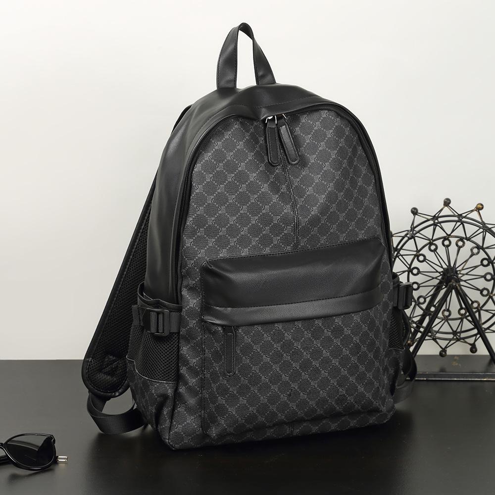 

Мужской деловой кожаный рюкзак, многофункциональный школьный рюкзак, подходит для ноутбука 15,6 дюйма, винтажный рюкзак для путешествий и выходных