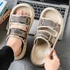 2026 Summer Men's Slippers for Man Beach Sandals Sliders Flip-flops Men Slip On Flats Slipper Footwear Flip Flop Mens Slides