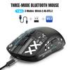 Mouse Wireless RGB per la Terza Prova Simulativa Cablato/2.4G/Bluetooth Mouse da Gioco Wireless 650MAH
