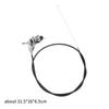 Throttle Cable Control Kit Manual Switch for GX160 GX200 Engines Heavy Duty Wire Assembly for Compactor Trowel System Maintenance