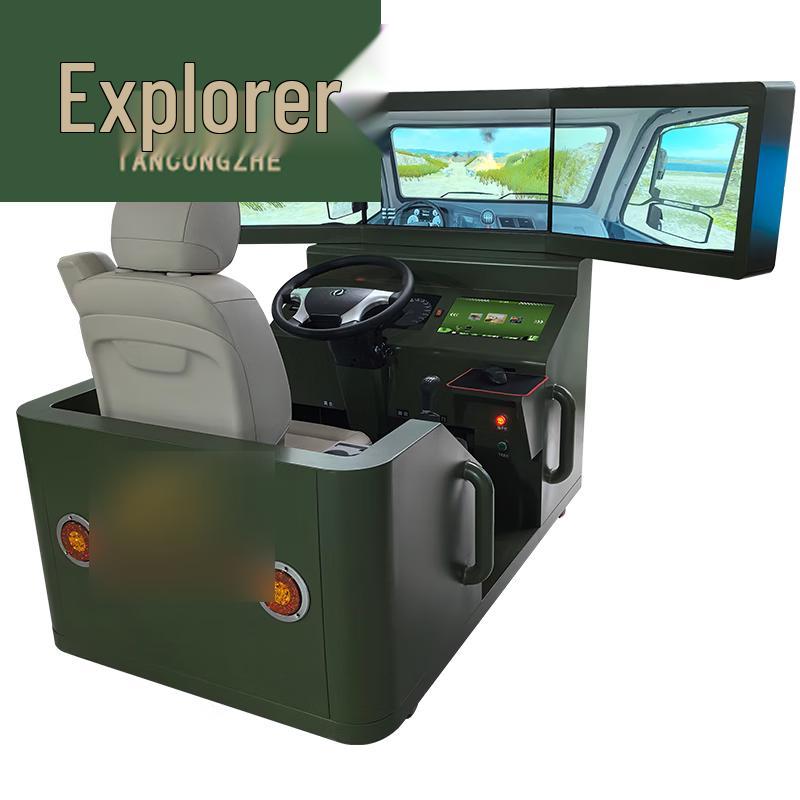 Explorer Static Single-Seat Car Driving Simulator