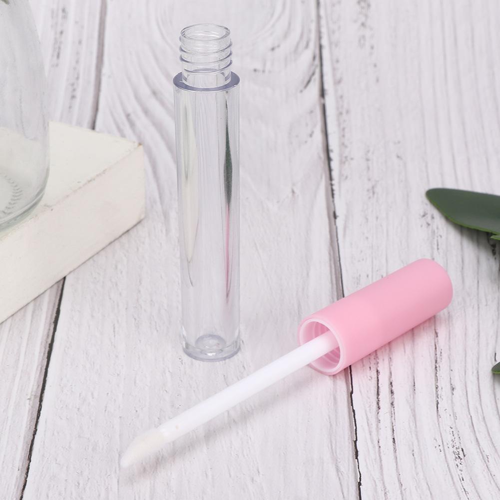 10pcs Refillable Lip Gloss Bottle   Empty Lip Balm Tube Container Makeup Tool Accessory (2.5ml/pc)