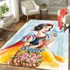 Custom 1Pc Snow White'S Basket Flowers Rug Office Carpet Indoor Outdoor Entrance Doormat Nonslip Soft And Comfortable Living Room D916238