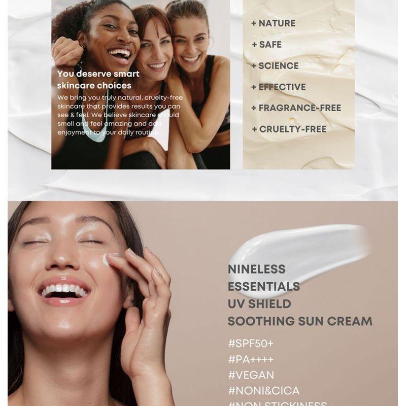NINELESS - Essentials UV Shield Soothing Sun Cream
