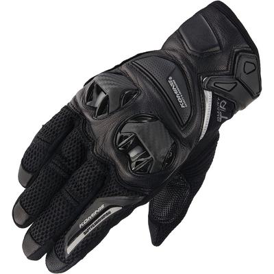 Motorcycle Protective Leather Mesh for and Mesh Carbon Fiber Protector Gloves, Black, XL, GK-234 1232, Spring, Summer, Autumn, Material,