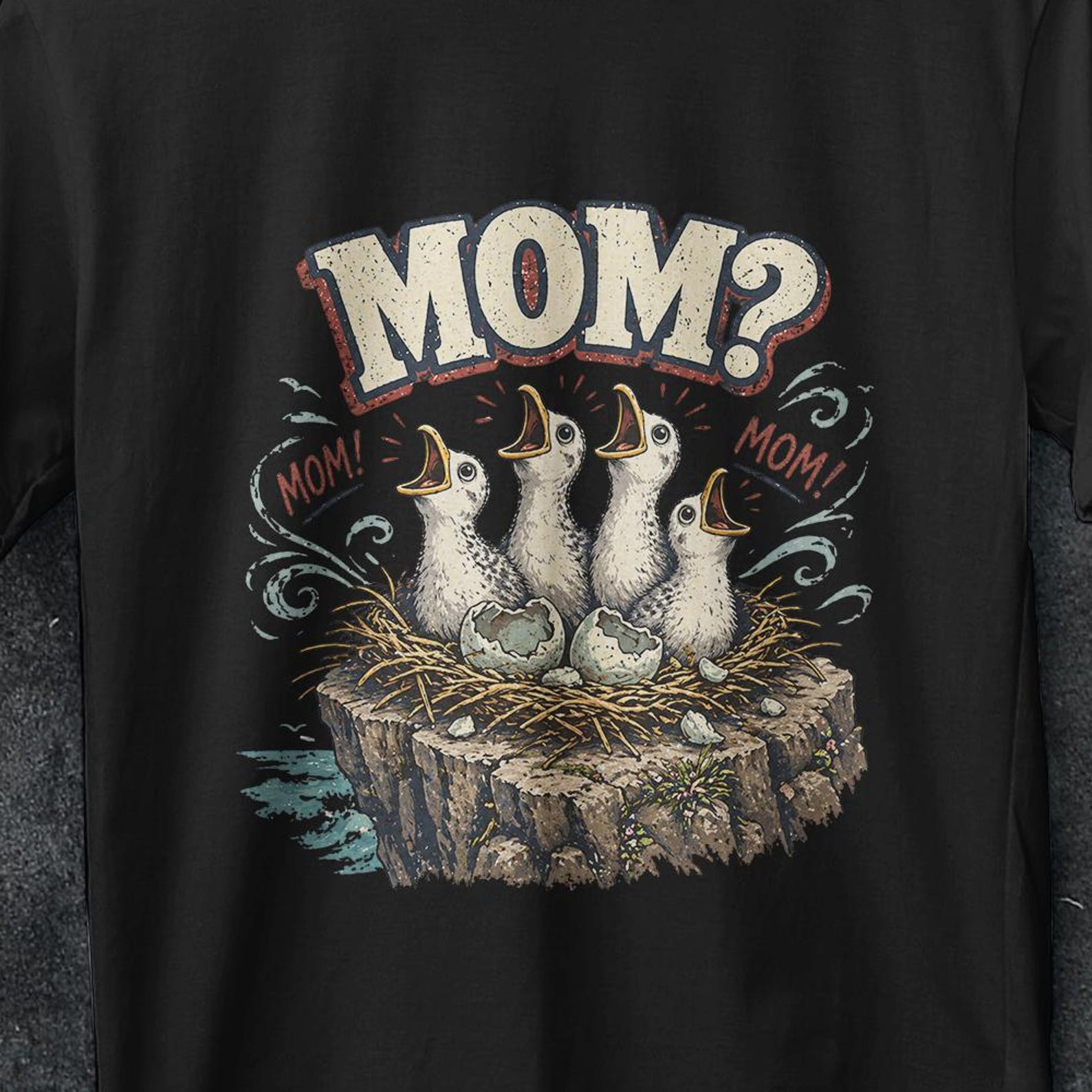 Seagulls Mom Shirt, Seagull Mom Mom, Funny Mother s Day, Gift For Mom, day gift, Disney T-Shirt, Disney Finding Nemo Seagulls, Bird XL