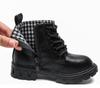 DADAWEN Short Boots for with Easy to Put On and Take Easy to Walk Great for Birthday 20cm Kids, Unisex, Lace-up Boots, Zipper, Off, in, Recitals,