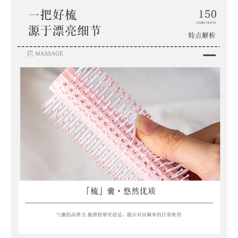 Hair Brush Air cushion comb 6 Styles Scalp Massage Combs Rib Comb Detangling Hair Brush Women Hairdressing Styling Hair Tools