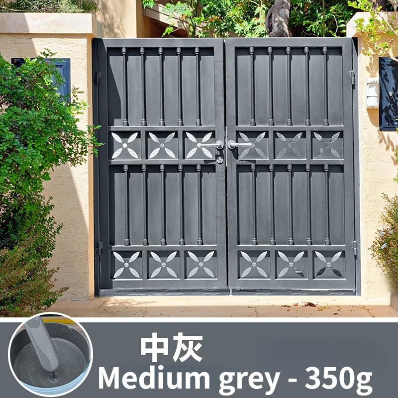 22-color 350g Water-based Metallic Paint Railing Iron Doors and Windows Anticorrosion Refurbishment Antirust Quick-drying Paint