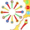 10-50PCS Fun Magic Blowing Pipe Floating Ball Game Kids Birthday Party Favors Keepsakes Carnival Christmas Party Prizes Piñatas