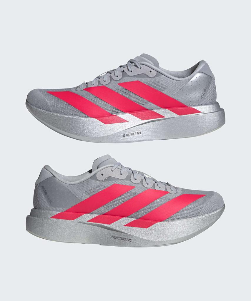 adidas Adizero Evo Sl M - Silver Metallic: Lucid Red / Ki3381